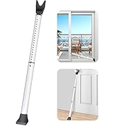 AceMining Upgraded Door Security Bar &amp; Sliding Patio Bar, Heavy Duty Stoppers Adjustable Jammer f...