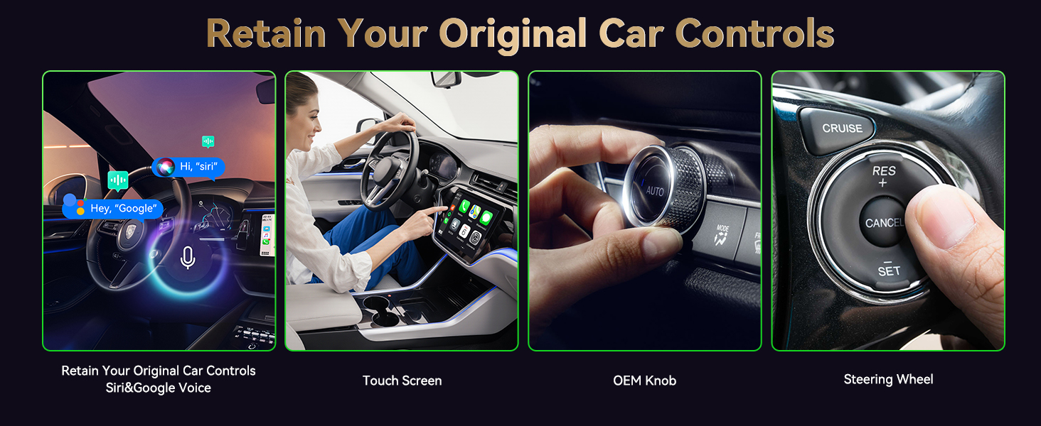 2026 Wireless CarPlay &amp;amp; Android Auto Adapter