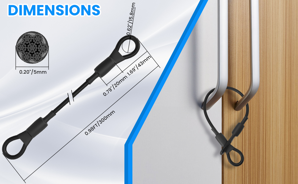 stainless steel wire rope lock
