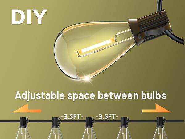 outdoor string lights