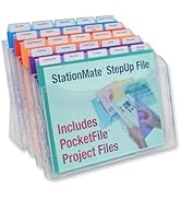 Ultimate Office StationMate Desktop Organizer (Includes 25, 5th-Cut PocketFiles). Complete Projec...