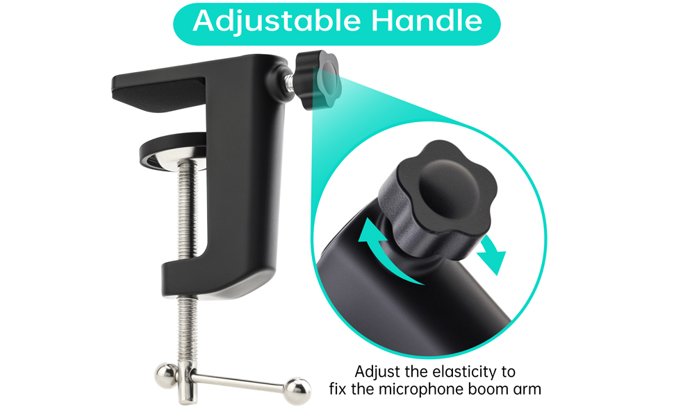 Heavy-Duty Metal Desk Clamp