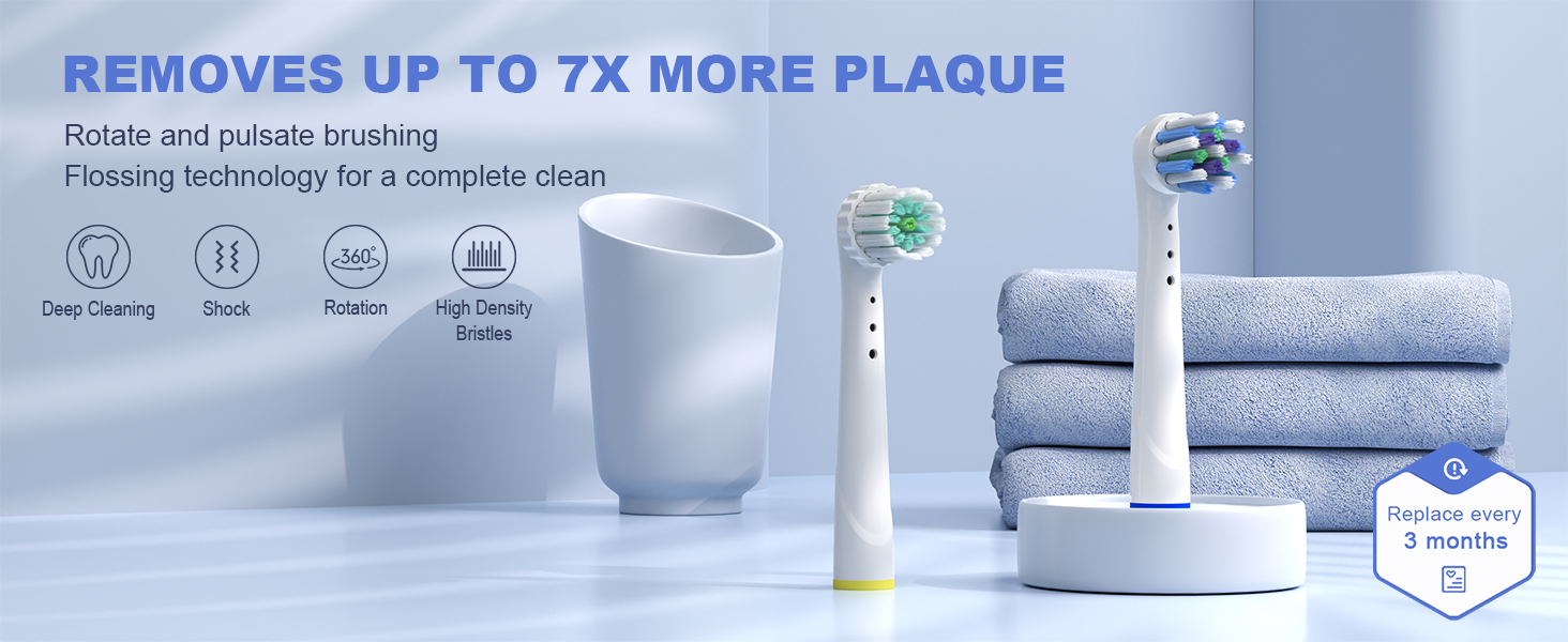 oral b replacement heads