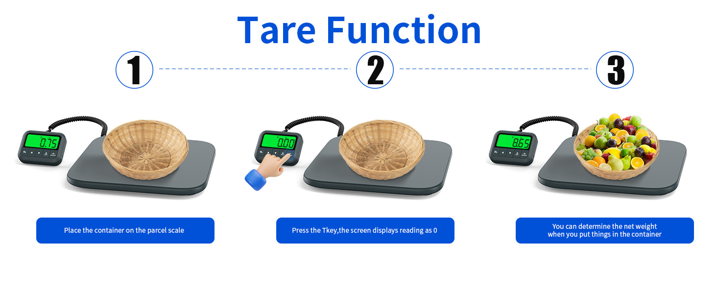Steel Platform Postage Scale