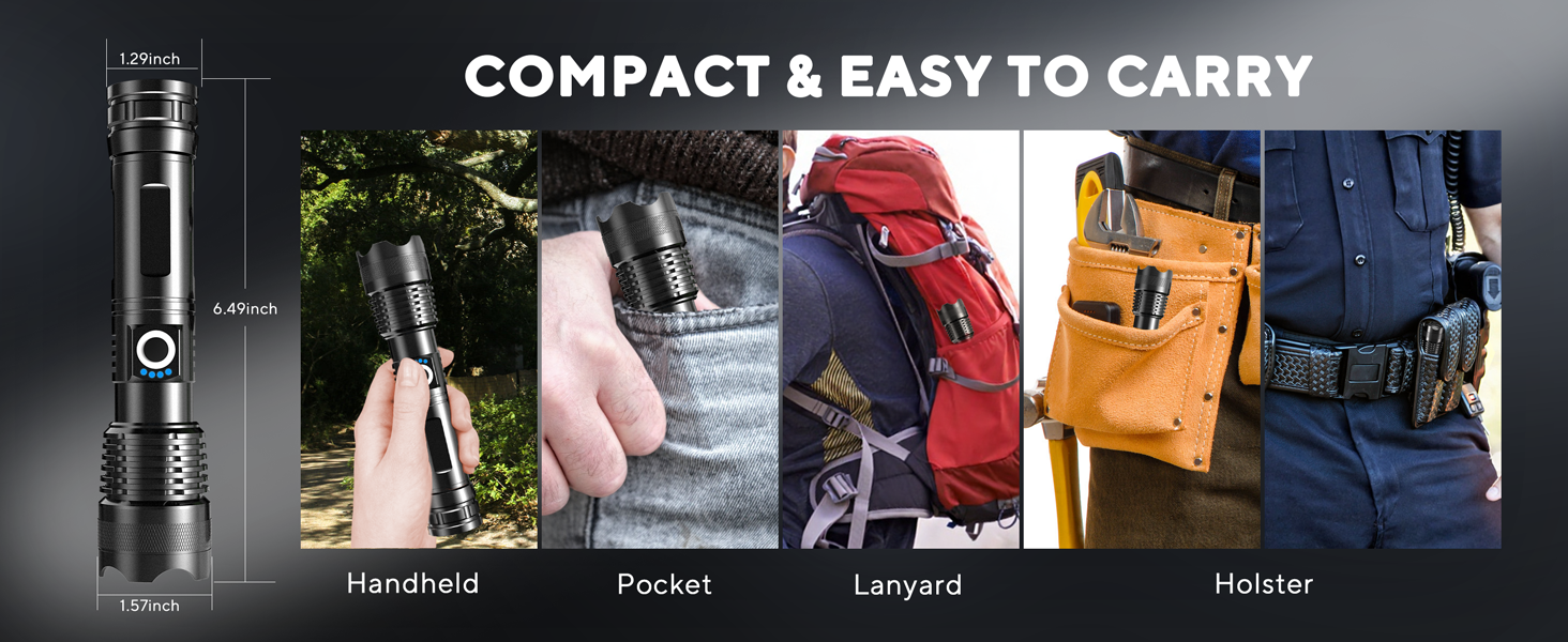 small flashlights powerful