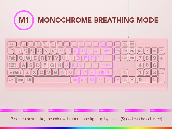 light up keyboard