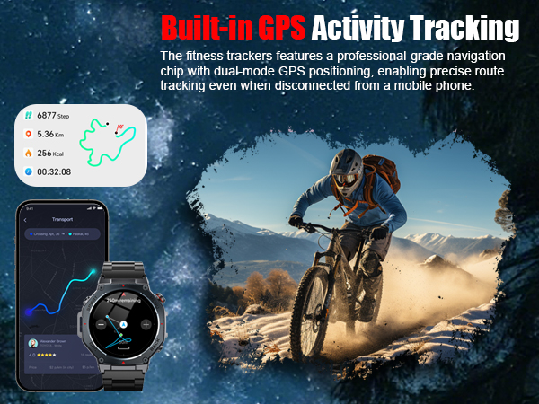 Built-in GPS Smart Watch