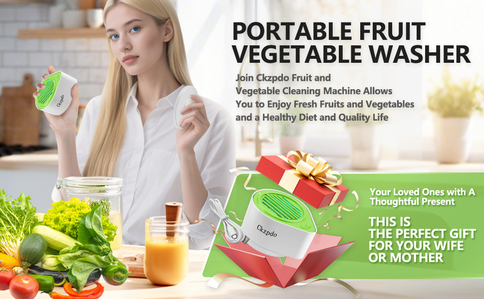 Best Gift for Parents Health Easy to Use Senior Friendly Food Cleaner