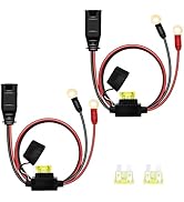 Cevbbtter 2-Pack GC002 X-Connect M6 (1/4in) XL Compatible with NOCO Battery Charger Accessories C...