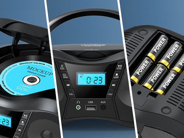 portable cd players with usb