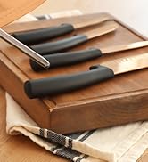 Orange Ninja Knife Honing Rod 10-inch with Adjustable Angle Guides 17° &amp;amp; 20°- Premium Quality Sha...