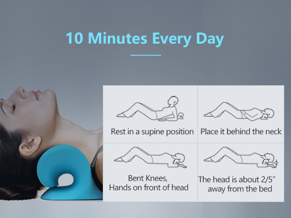 10 Minutes a day to stretch and relax neck