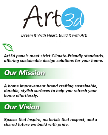 Art3d panels meet strict Climate-Friendly standards, offering sustainable design solutions.