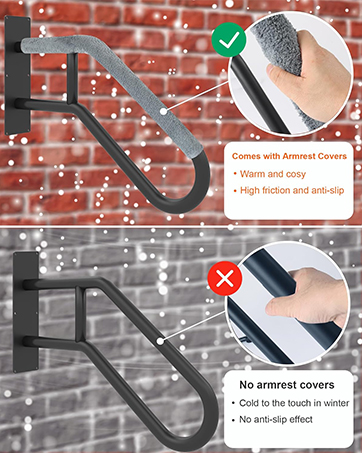 Outdoor handrail