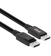 Club3D CAC-2068 VESA Certified DisplayPort to DisplayPort 1.4/Hbr3 M/M Cable DP 1.4 8K 60Hz 2m - ...