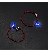 BrickBling 2 Pieces 30CM LED Light Compatible with Lego Building– DIY Decorative Lighting Accesso...