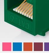 Everest Media Solutions 90° Angled CAT6/5e Keystone Jack in Black - Slim Profile RJ45 Ethernet Co...