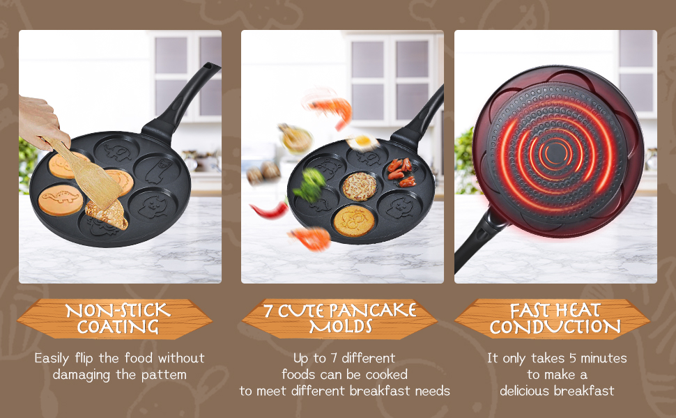 pancake pan Pancake Maker Suitable