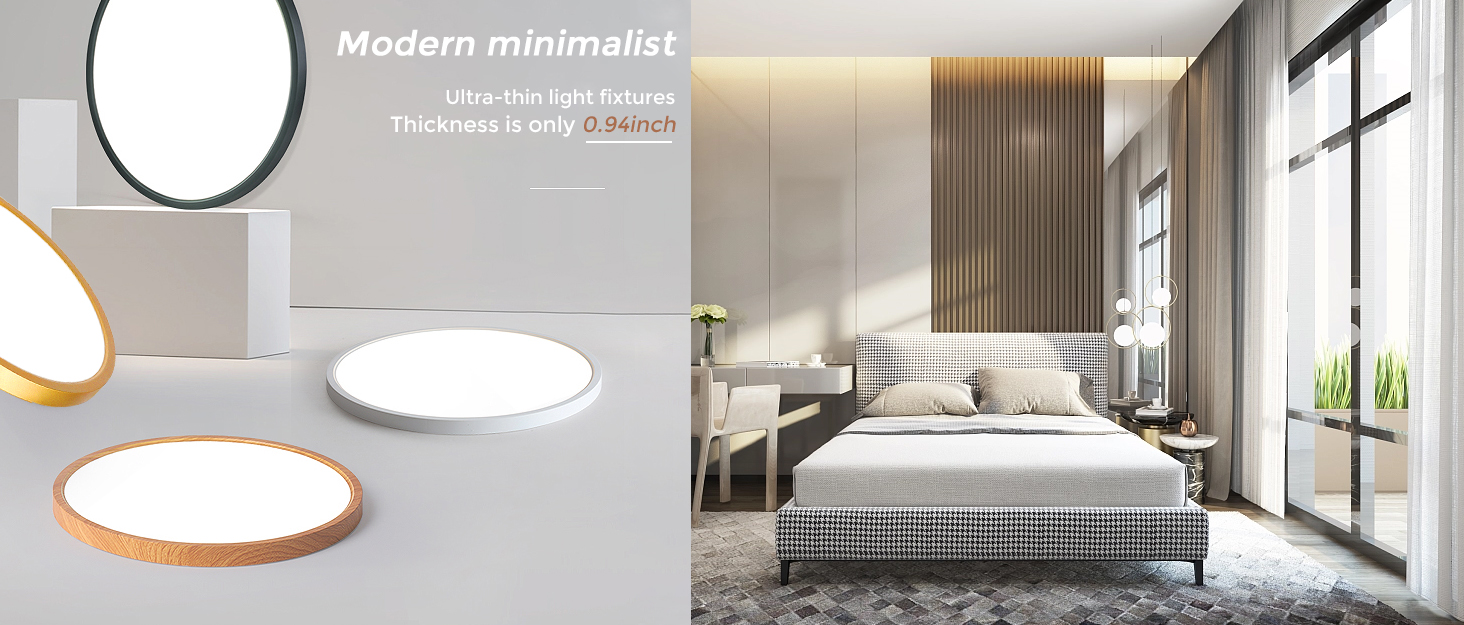 Brand led ceiling light