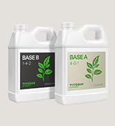 VIVOSUN Nutrients Base A(4-0-1) &amp; B(1-4-2) Bundle, All Purpose Liquid Fertilizer, Hydroponic Plan...