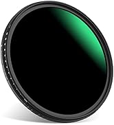 PROfezzion 58mm Variable ND Filter Multi-Coated ND2-ND400 Variable Neutral Density Fader for Cano...
