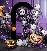 Babenest 7.2Ft Spandex Open Arch Backdrop, Fitted Double-Sided U-Shaped Wedding Arch, Round Top C...