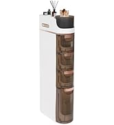 4 Tiers Slim Bathroom Storage Cabinet, 4 Drawer Narrow Slim Storage Cart, Mobile Storage Organize...