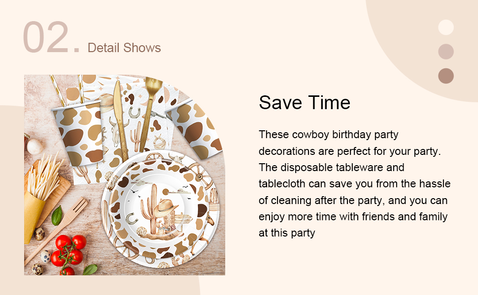 Western Cowboy Party Decorations 