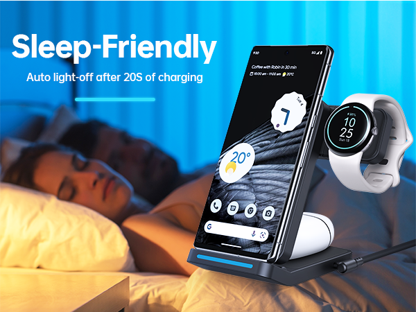 3 in 1 pixel watch 2 charging station