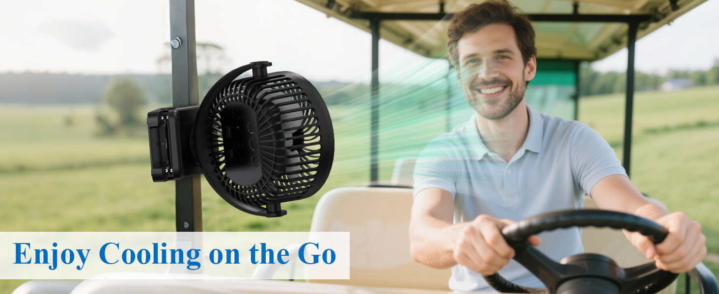 Clip fan, desk fan remote control fan