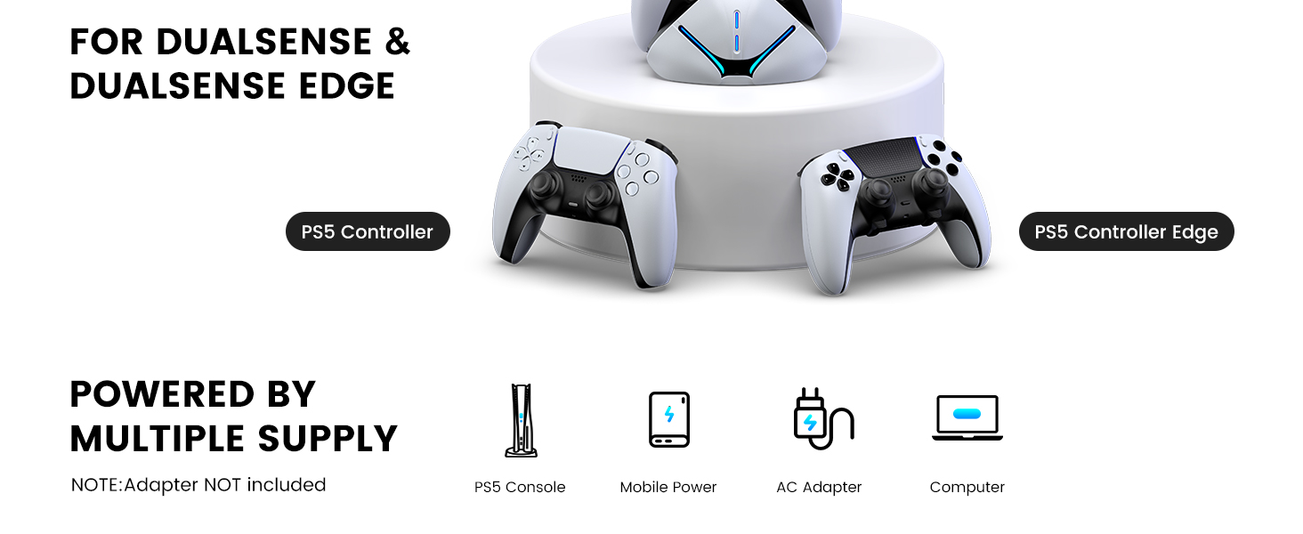 FC600 ps5 remote charger