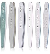 Makartt Nail Files and Buffers, 6 Pcs Emery Boards for Nails, Professional Double Sides Different...