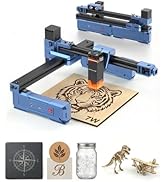 Artilume T1 Laser Engraver 7000mW, Portable and Foldable Laser Engraver and Cutter Machine, 0.01m...