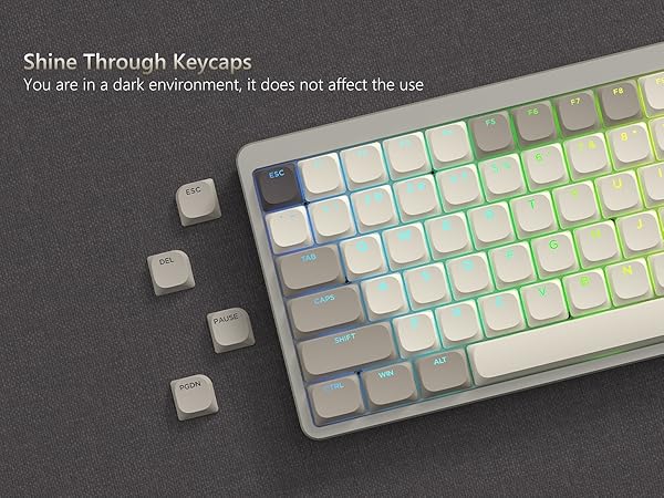 PBT Keycaps Full Size Keyboard Keycaps