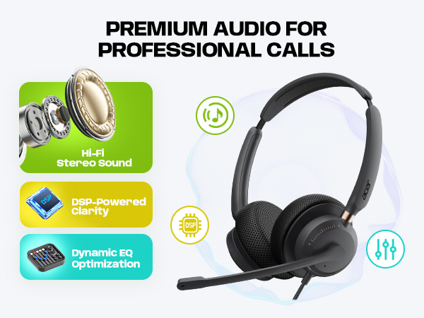 computer headphones with microphone