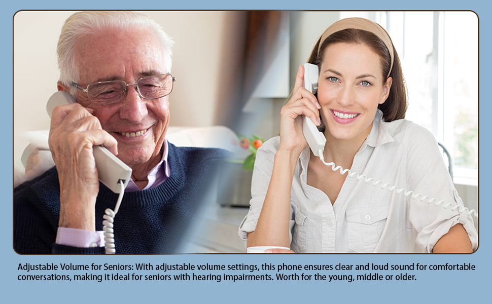 Adjustable Volume for seniors