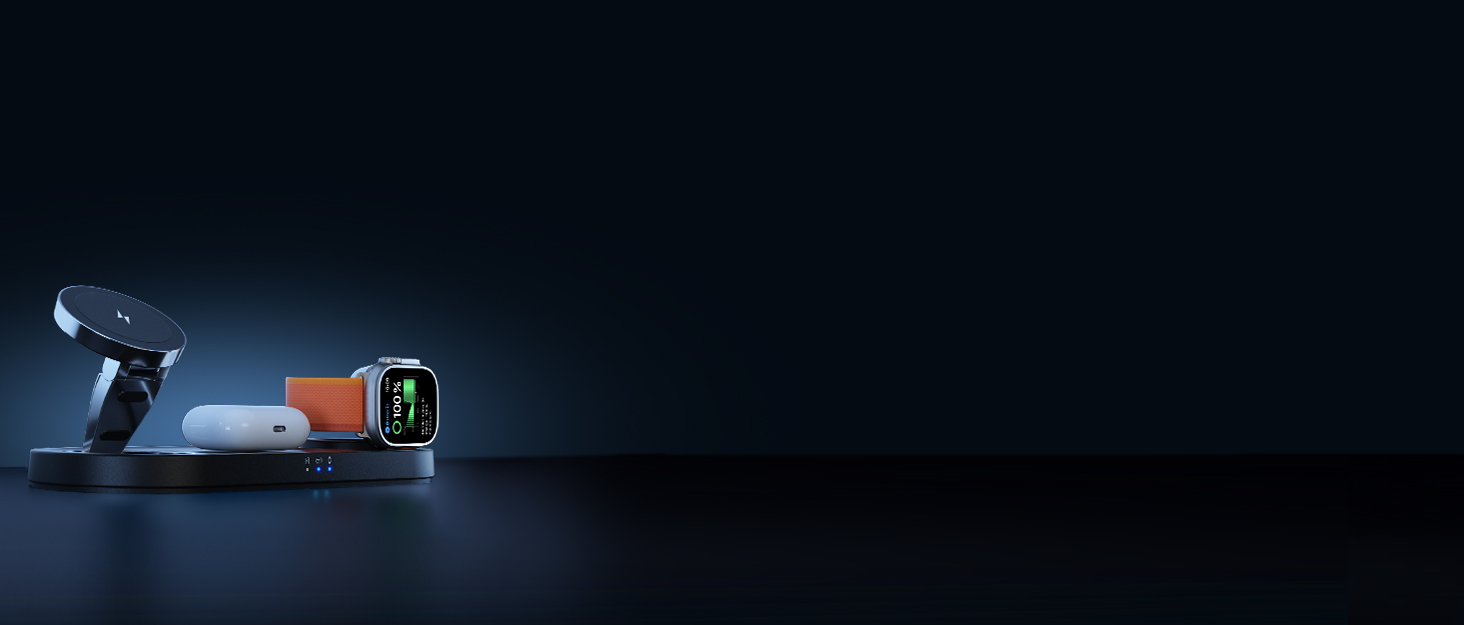 3-in-1 wireless charging station
