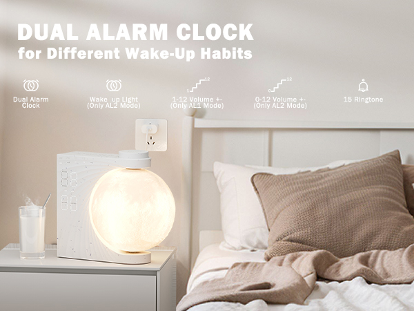 alarm clocks for bedrooms for heavy sleepers