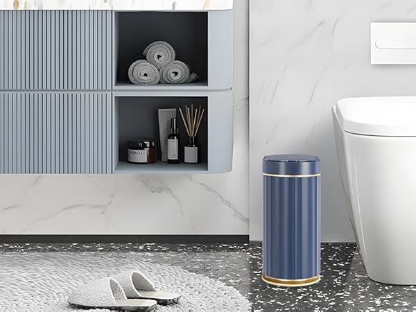 Bathroom Sensor Trash Can
