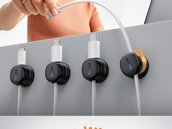 MAGNETIC CORD HOLDER MAGNETIC CABLE CLIPS ROTATING CORD HOLDER CLIPS