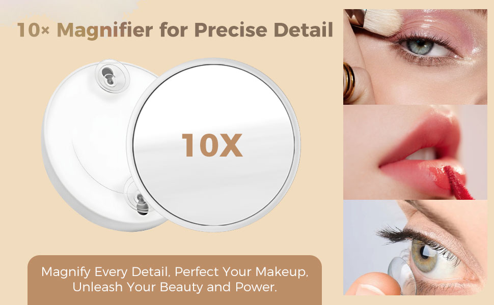 10x Magnifier for Precise Detail