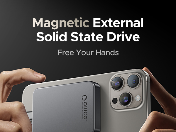 magnetic portable ssd