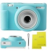 SZHSYJY Camera Case for Sony ZV-1F/ ZV-1 II/ZV-1M2 Digital Camera,ZV1F Soft Silicone Protective B...
