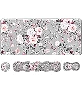Upgraded Extended Gaming Mouse Pad, Keyboard Wrist Rest Pad, Wrist Support Mousepad Set, Artso La...