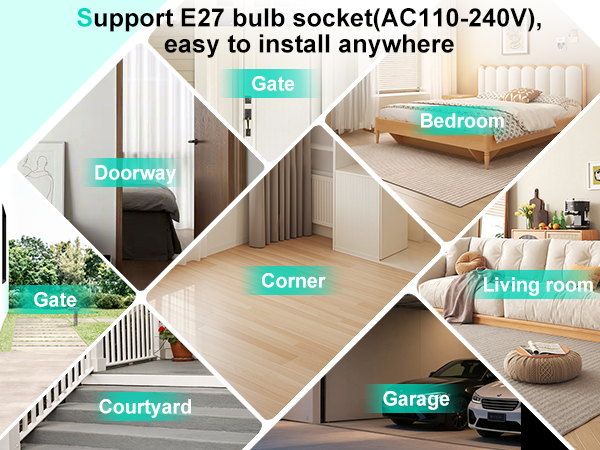 Light Bulb Security Camera