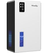 NineSky Dehumidifiers for Home, 95 OZ Water Tank, (1000 sq.ft) Dehumidifiers for Bathroom Bedroom...