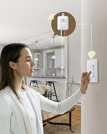 remote 3 way light switch wireless