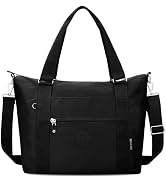 TEUEN Travel Duffel Bag Gym Bag for Women, Waterproof Nylon Weekender Overnight Bag Personal Item...