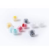 5 Pairs KBEAR 07 Ear Tips, KINBOOFI Silicone IEM Eartips Earbuds for KZ ZST ZS10 PRO ZS10 PRO X A...