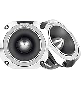 PRV AUDIO 4 Inch Titanium Bullet Tweeter Pair TW700Ti-4 Slim Profile, 200 Watts Program Power, 4 ...
